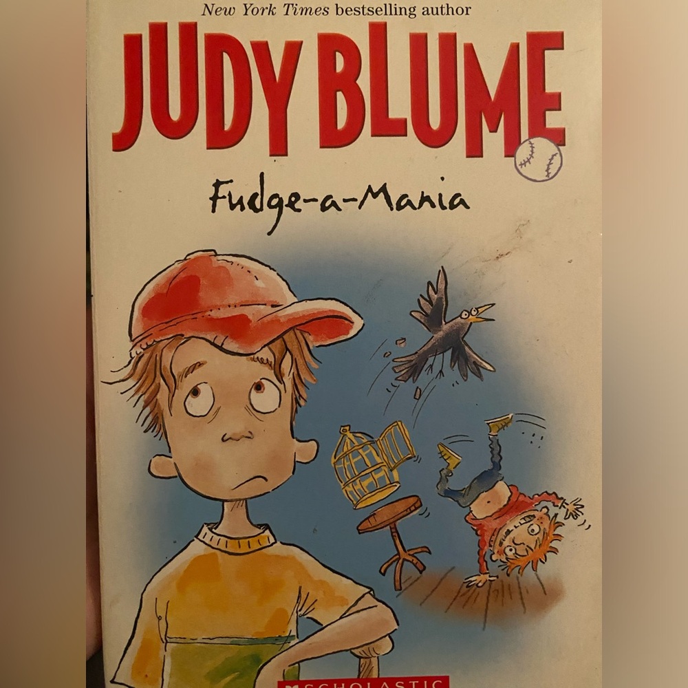 Vintage book-fudge a mania by Judy Blume